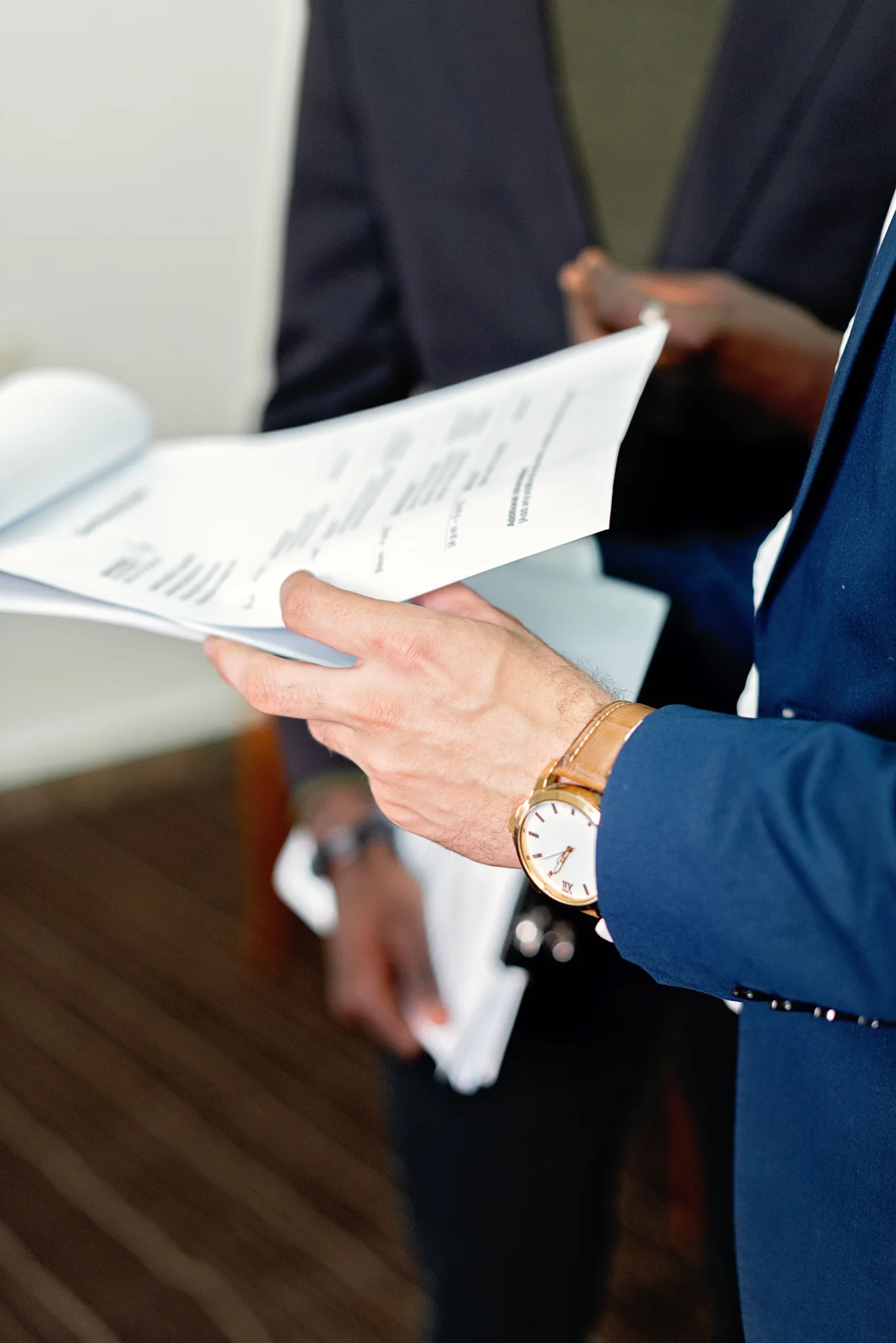 Consultant reviewing a pharmacy benefit contract